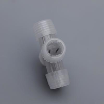 Х-образный коннектор Luazon Lighting для светового шнура 13 мм, 2-pin