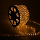 Световой шнур Luazon Lighting 13 мм, IP65, 100 м, 36 LED/м, 220 В, 2W, постоянное свечение, свечение жёлтое - фото 8354925