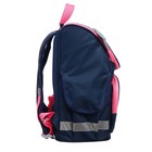 Ранец школьный Стандарт, 34 х 25 х 13 см, Calligrata М "Единорог", синий - Фото 12