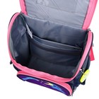 Ранец школьный Стандарт, 34 х 25 х 13 см, Calligrata М "Единорог", синий - Фото 16