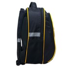 Рюкзак школьный, 39 х 24 х 19 см, эргономичная спинка, Calligrata А "Футбол", чёрный - Фото 19
