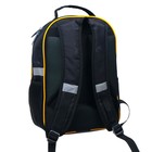Рюкзак школьный, 39 х 24 х 19 см, эргономичная спинка, Calligrata А "Футбол", чёрный - Фото 20