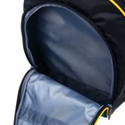 Рюкзак школьный, 39 х 24 х 19 см, эргономичная спинка, Calligrata А "Футбол", чёрный - Фото 10