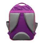 Рюкзак школьный, 37 х 27 х 16 см, эргономичная спинка, Calligrata Б "Зайка", голубой/розовый - Фото 19