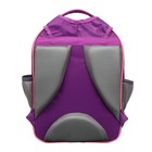 Рюкзак школьный, 37 х 27 х 16 см, эргономичная спинка, Calligrata Б "Зайка", голубой/розовый - Фото 22