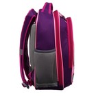 Рюкзак школьный, 37 х 27 х 16 см, эргономичная спинка, Calligrata Б "Цветы", сиреневый - Фото 21