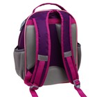 Рюкзак школьный, 37 х 27 х 16 см, эргономичная спинка, Calligrata Б "Цветы", сиреневый - Фото 22