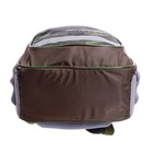 Рюкзак школьный, 37 х 27 х 16 см, эргономичная спинка, Calligrata Б "Танк", зелёный - Фото 16