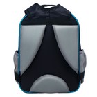 Рюкзак школьный, 37 х 27 х 16 см, эргономичная спинка, Calligrata Б "Тачка", чёрный/зелёный - Фото 14