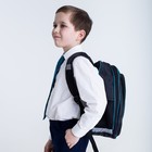 Рюкзак школьный, 37 х 27 х 16 см, эргономичная спинка, Calligrata Б "Тачка", чёрный/зелёный - Фото 9