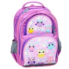 Рюкзак школьный, 36 х 23 х 13 см, эргономичная спинка, Calligrata П "Совушка", сиреневый - Фото 15