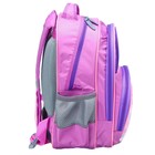 Рюкзак школьный, 36 х 23 х 13 см, эргономичная спинка, Calligrata П "Совушка", сиреневый - Фото 16