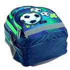Рюкзак школьный, 36 х 23 х 13 см, эргономичная спинка, Calligrata П "Футбол", синий - Фото 14