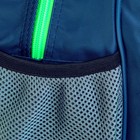 Рюкзак школьный, 36 х 23 х 13 см, эргономичная спинка, Calligrata П "Футбол", синий - Фото 15
