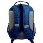Рюкзак школьный, 36 х 23 х 13 см, эргономичная спинка, Calligrata П "Футбол", синий - Фото 18