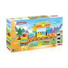 Набор игровой Dolu «Моя первая железная дорога», с конструктором, 89 элементов, 335 см - Фото 2