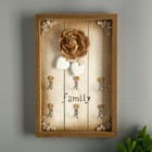 Крючки декоративные дерево "Family/Home" МИКС 30х20 см - Фото 8