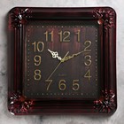 Часы настенные, серия: Классика, "Джур", темные, 42х42 см - фото 60773436