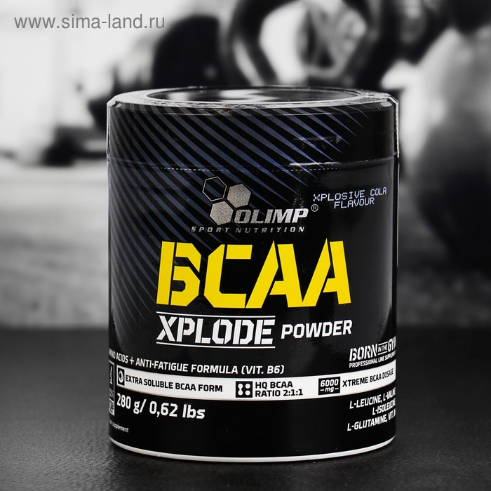 Аминокислоты BCAA OLIMP Xplode Powder, кола, 280 г - Фото 1