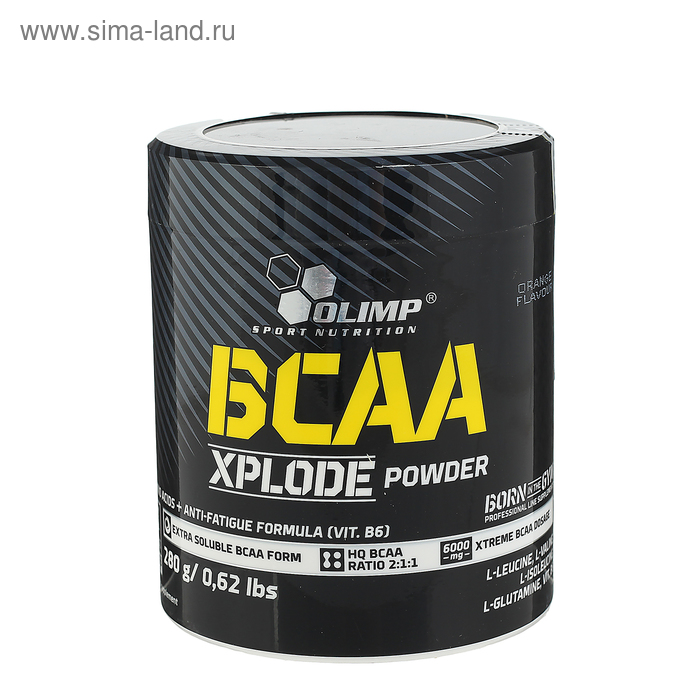 Аминокислоты BCAA OLIMP Xplode Powder, апельсин, 280 г - Фото 1