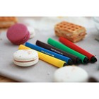 Набор маркеров для украшения десертов, 21×12×1,5 см, 5 шт, разноцветные - Фото 6
