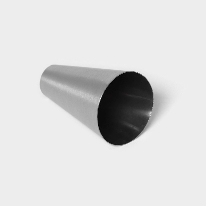 Насадка кондитерская «Трубочка», d=3,4 см, выход 1,5 см, нержавеющая сталь - фото 1887782297