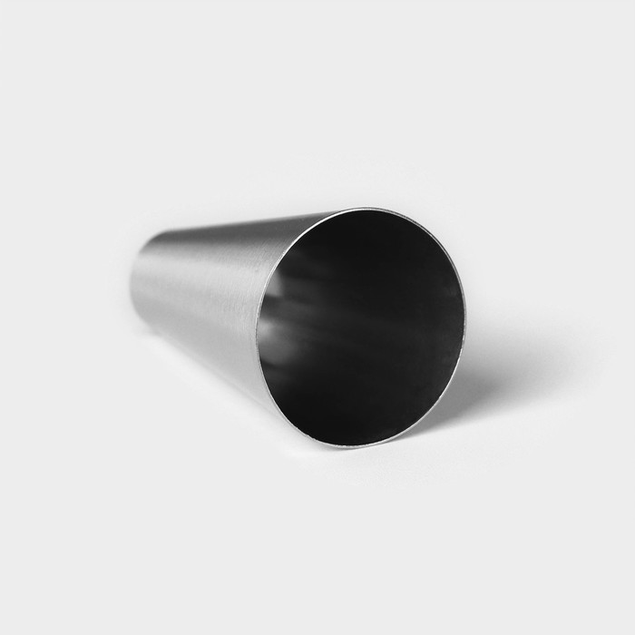 Насадка кондитерская KONFINETTA «Круг», d=2,8 см, выход 1,4 см, высота 3,9 см, нержавеющая сталь - фото 1908374859