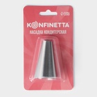 Насадка кондитерская KONFINETTA «Круг», d=2.8 см, выход 1.4 см, высота 3.9 см, нержавеющая сталь - Фото 4