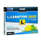 L-карнитин VPLab 3000 мг, цитрус, 7 ампул по 25 мл - Фото 1