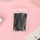 Шпильки для волос «Классик», набор 40 шт., 6 см, чёрные - Фото 2