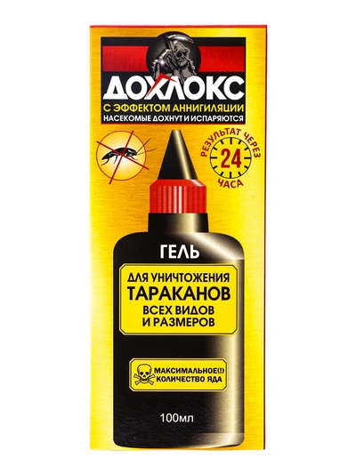 Средство от тараканов Дохлокс «Тараканья смерть», гель, 100 мл