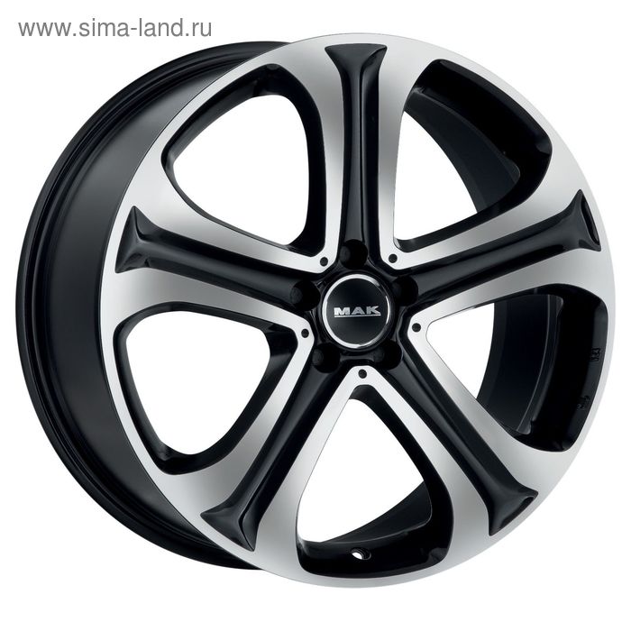 Диск литой MAK Spitze 8,5x20 5x112 ET53 d66,6 Black Mirror (F8520TZBM53WS5X) - Фото 1