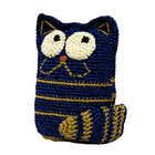 Набор для вязания игрушки "Задумчивый котик Доцент" 13х10 см - фото 8663951
