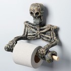 Держатель для туалетной бумаги "Скелет" 18х22см - Фото 2