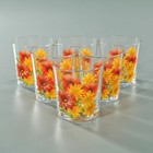 Набор стаканов для коктейля «Букеты», 210 мл, 6 шт, рисунок МИКС - Фото 7