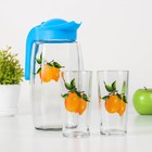 Набор питьевой «Фруктово-ягодный микс», 3 предмета: кувшин 1,3 л, стаканы 230 мл, 2 шт, рисунок и цвет МИКС - Фото 12