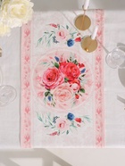 Дорожка на стол «Этель. Розы», 40×146 см, 100% хлопок, саржа 190 г/м² - Фото 8