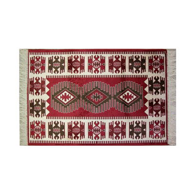 Прямоугольный ковёр Atex M14, 140 х 200 см, цвет red