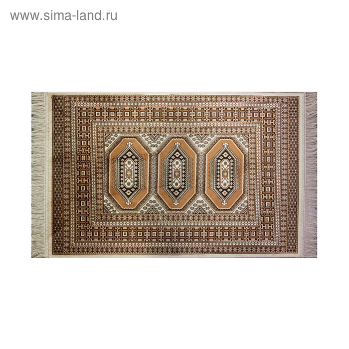 Прямоугольный ковёр Atex 117, 70 х 110 см, цвет beige