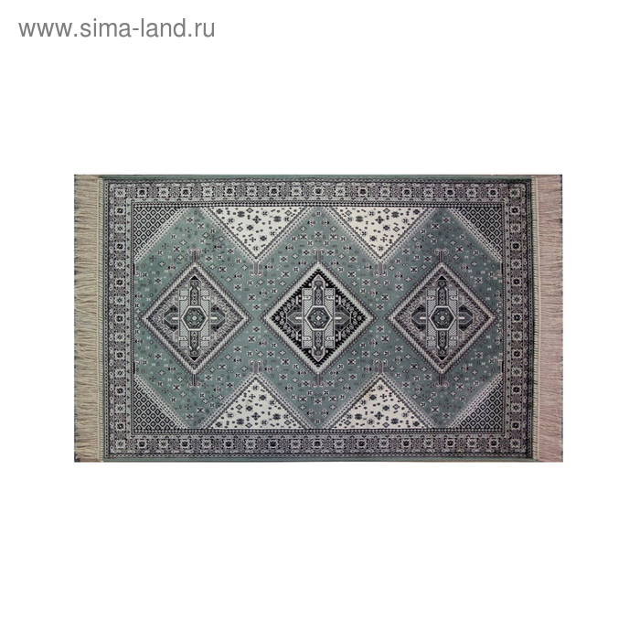 Прямоугольный ковёр Atex 2067, 70 х 110 см, цвет green