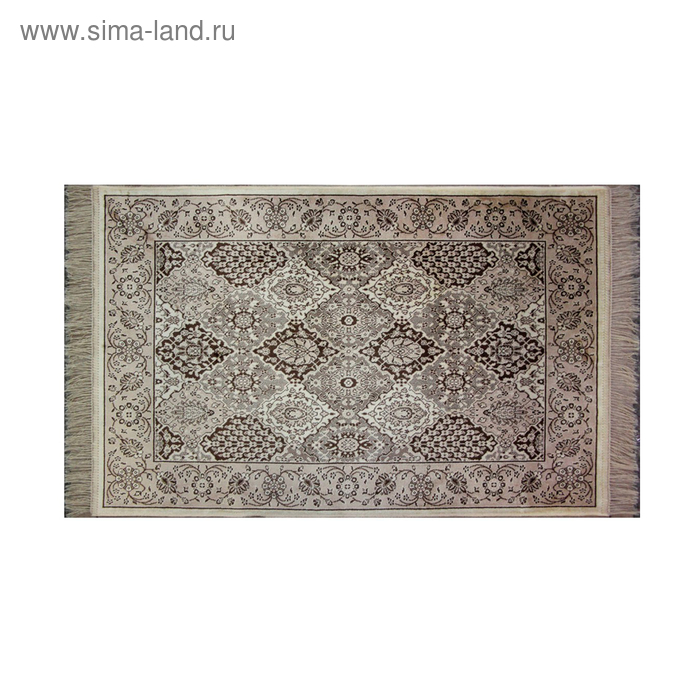 Прямоугольный ковёр Atex 52, 70 х 110 см, цвет beige