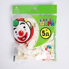 Шар воздушный латексный 5", водяные бомбочки, декоратор, набор 100 шт., белый - Фото 2