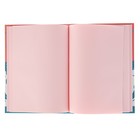 Бизнес-блокнот (скетчбук) А5, 80 листов "Pink and Blue", твёрдая обложка, матовая ламинация, тонированный блок, микс - Фото 2