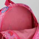 Рюкзак детский, отдел на молнии, наружный карман, цвет розовый - Фото 5