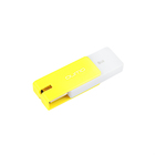 Флешка QUMO Click Lemon, 8 Гб, USB2.0, чт до 25 Мб/с, зап до 15 Мб/с, жёлтая - Фото 1