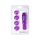 Мини вибратор Erotist Adult Toys с насадками, сиреневый - Фото 3