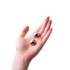 Вагинальные шарики Metal by Toyfa, цвет серебристый, d=2 см - фото 27778616