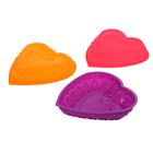 Форма силиконовая для выпечки Доляна «Сердце в сердце», 25,5×28×6 см, цвет МИКС - Фото 3