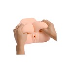 Мастурбатор реалистичный XISE, вагина+анус, TPR, цвет телесный, 24 см - Фото 6