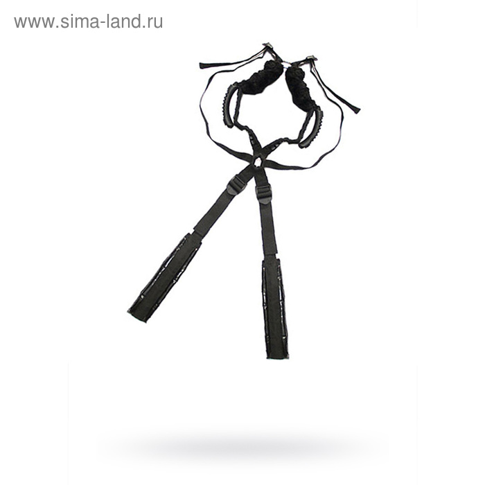 Комплект бондажный Romfun Sex Harness Bondage на сбруе, чёрный - Фото 1
